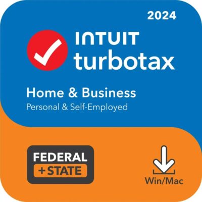 [Old Version] TurboTax â€“ Home & Business 2024 Federal + E-file & State â€“ Mac OS, Windows [Digital]