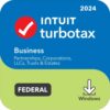 [Old Version] TurboTax â€“ Business 2024 Federal Only + E-file â€“ Windows [Digital]