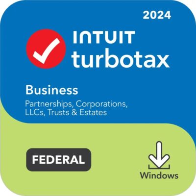 [Old Version] TurboTax â€“ Business 2024 Federal Only + E-file â€“ Windows [Digital]