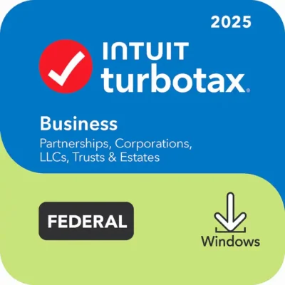 TurboTax Business 2025 Software, Federal Tax Return [PC Download]